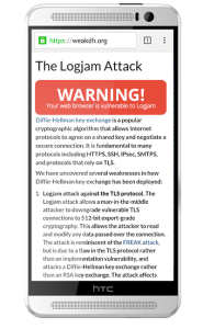 Some Android browsers are leaving users vulnerable.